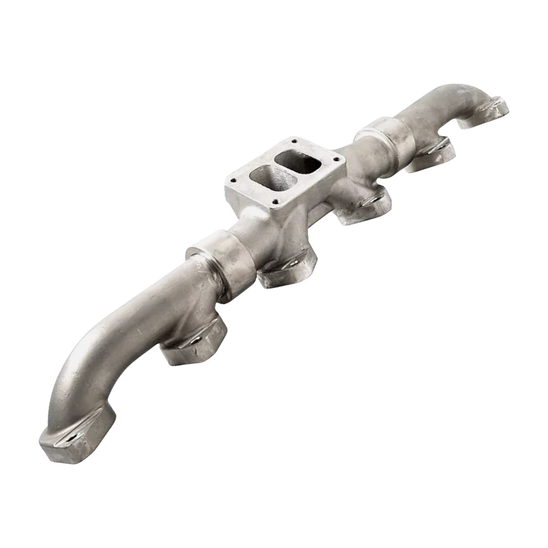 Stainless Steel High Flow Exhaust Manifold Compatible with 2004.5-2010 CAT C13 D