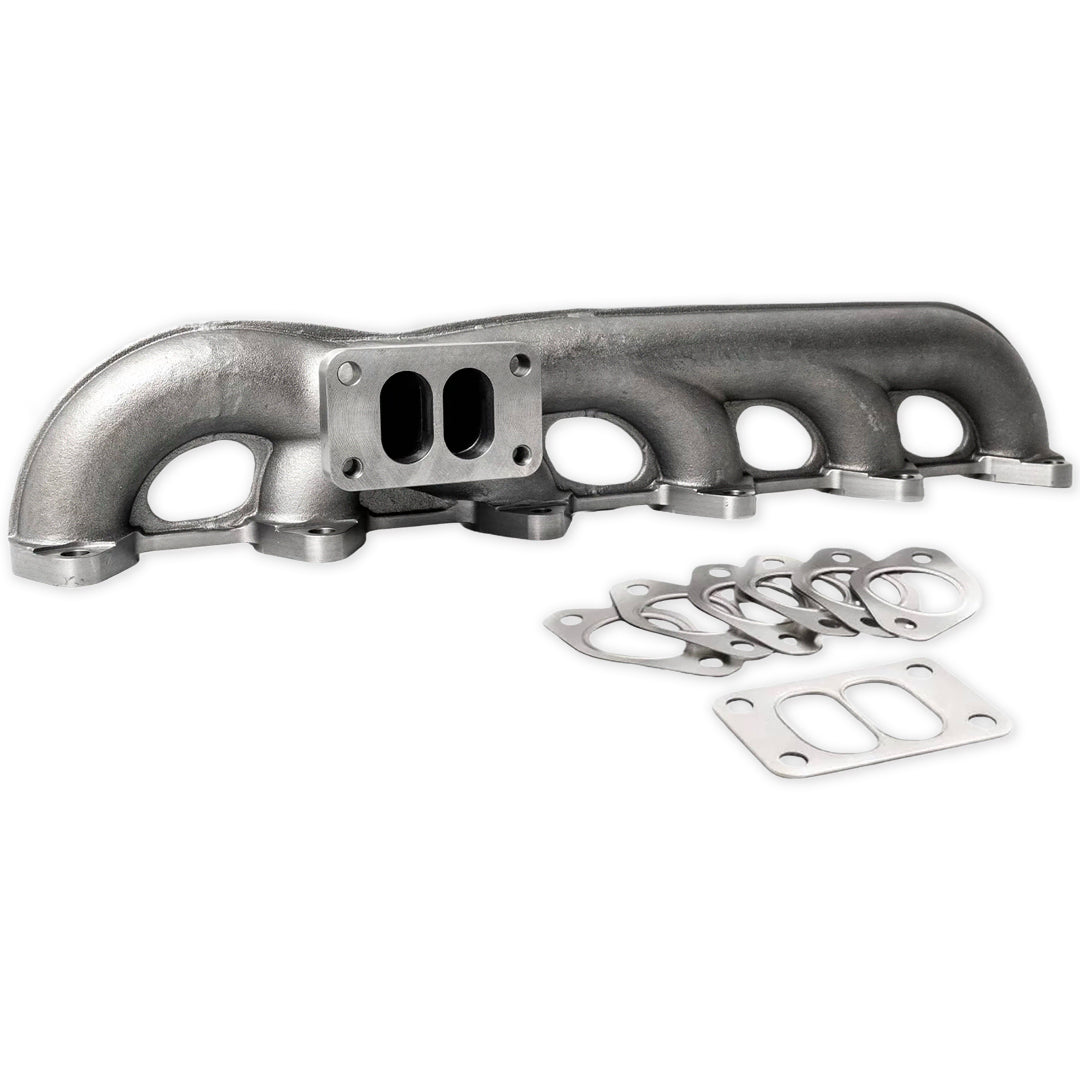 304 SS Upgraded Exhaust Manifold For 2003-2007 Dodge Ram 5.9 Cummins Diesel