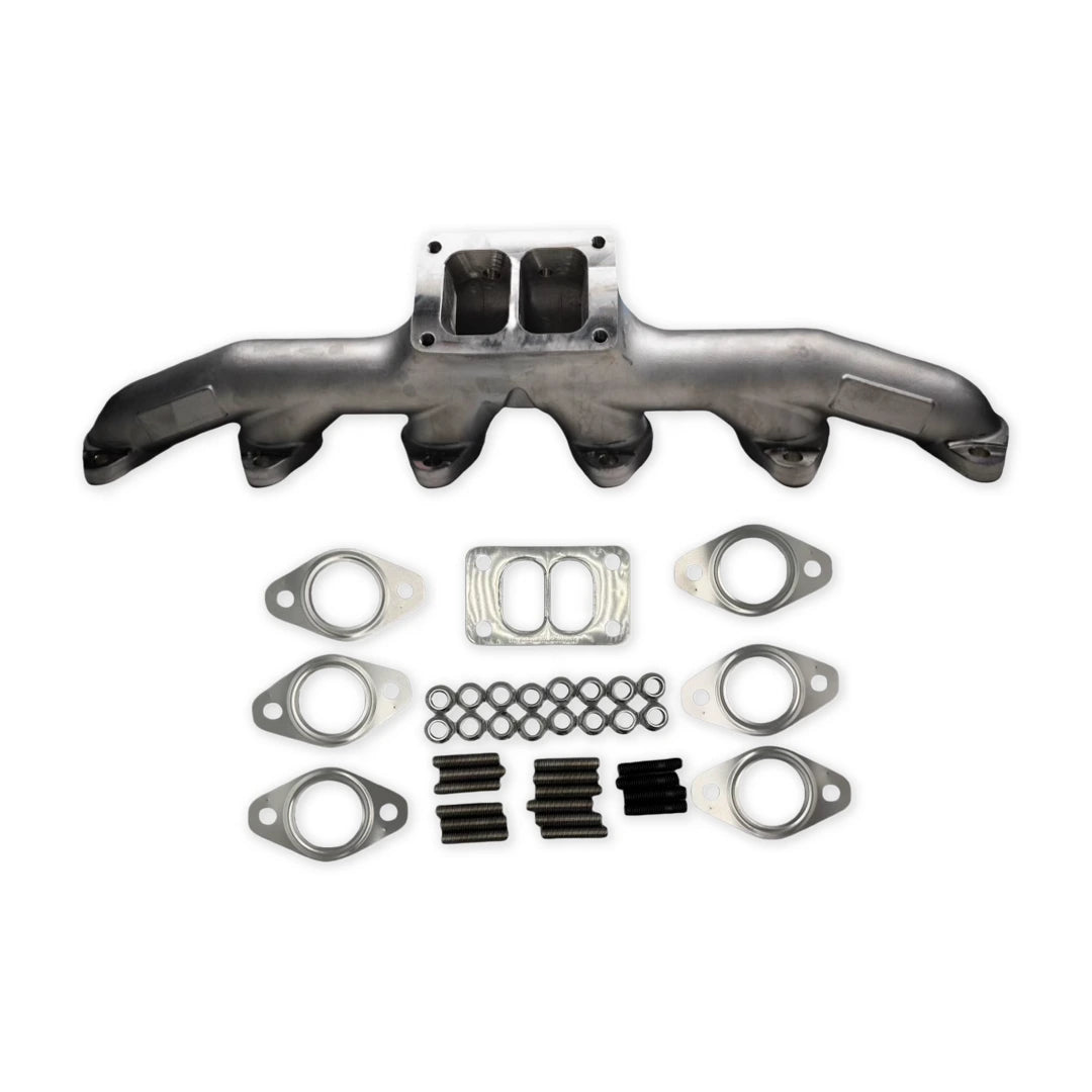 T4 2nd Gen Swap Exhaust Manifold for Dodge Ram 2500/3500 5.9L 6.7L Cummins Diesel