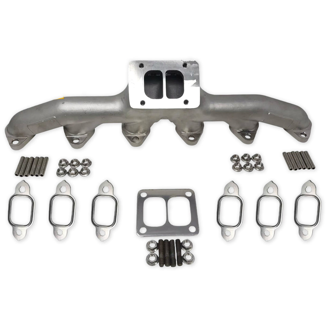 T4 Stainless Steel Exhaust Manifold for Cummins 6B 5.9L 12V