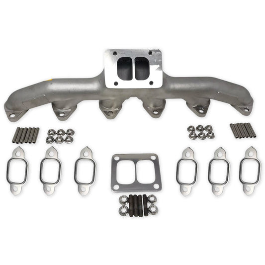 T4 Stainless Steel Exhaust Manifold for Cummins 6B 5.9L 12V