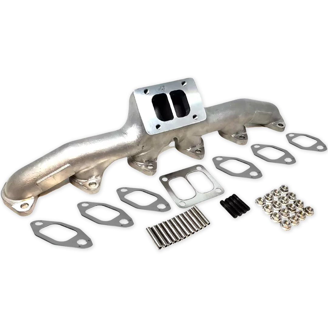 T4 Stainless Steel Exhaust Manifold for Cummins 6B 5.9L 12V