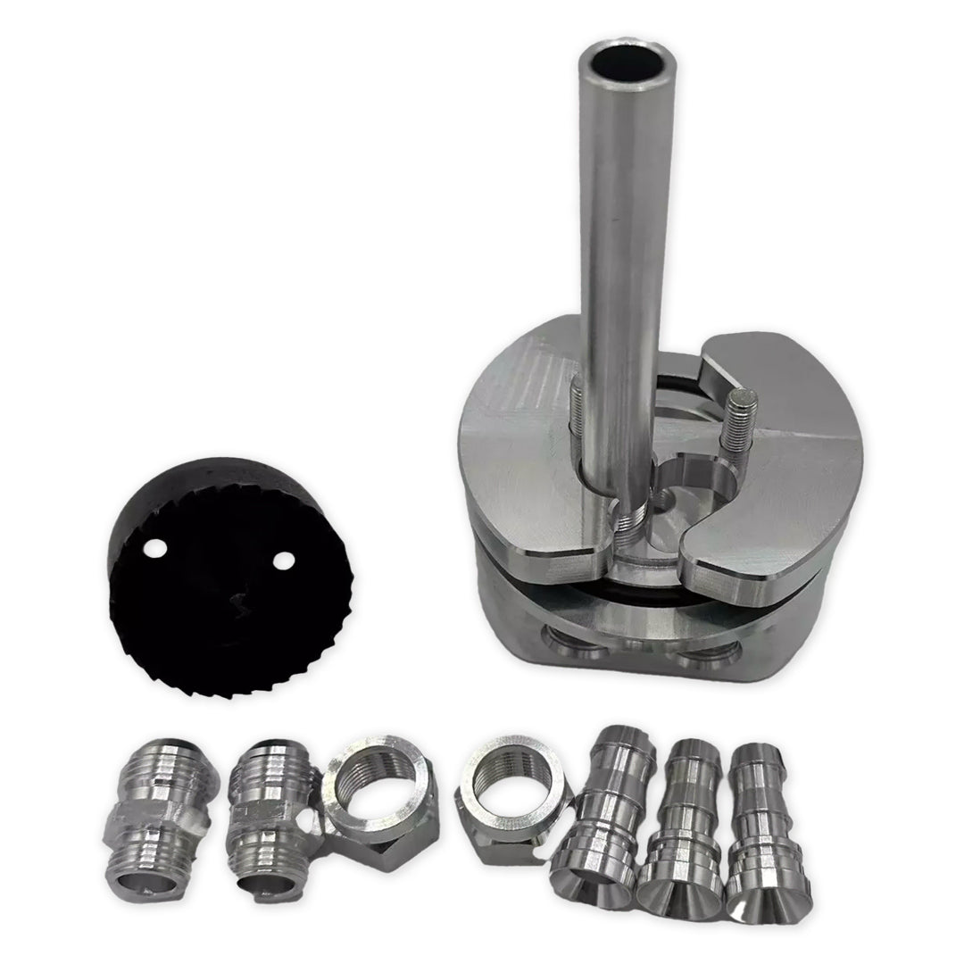 Billet Aluminum Diesel Sump W/ Integrated Return For Cummins Duramax Powerstroke