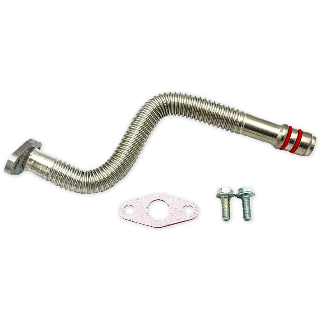 Turbo Oil Return Drain Tube Line 5135786AB For 2004-2007 Dodge Ram Cummins 5.9L