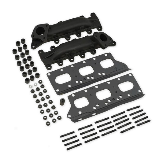 HIGH FLOW Exhaust Manifold Kit For 2017-2020 Ford F-150 F150 3.5L Ecoboost