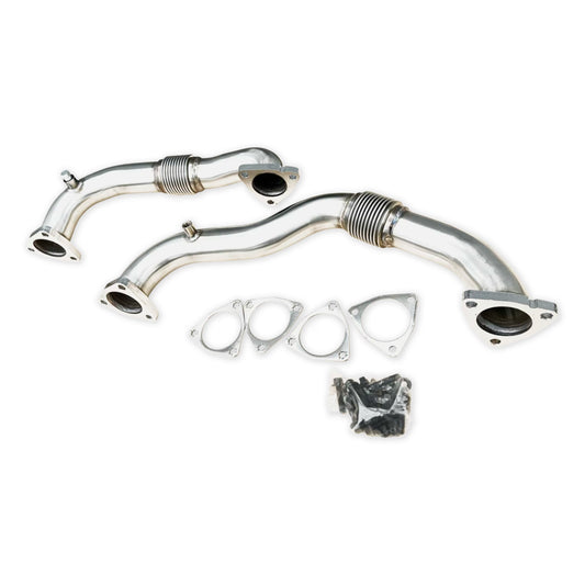 Heavy Duty Thick Wall Stainless Up Pipes For 2008-
