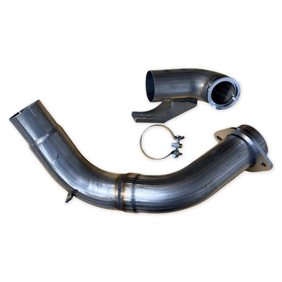 4" Turbo Exhaust Pipe Tube For Ford F250 F350 F450