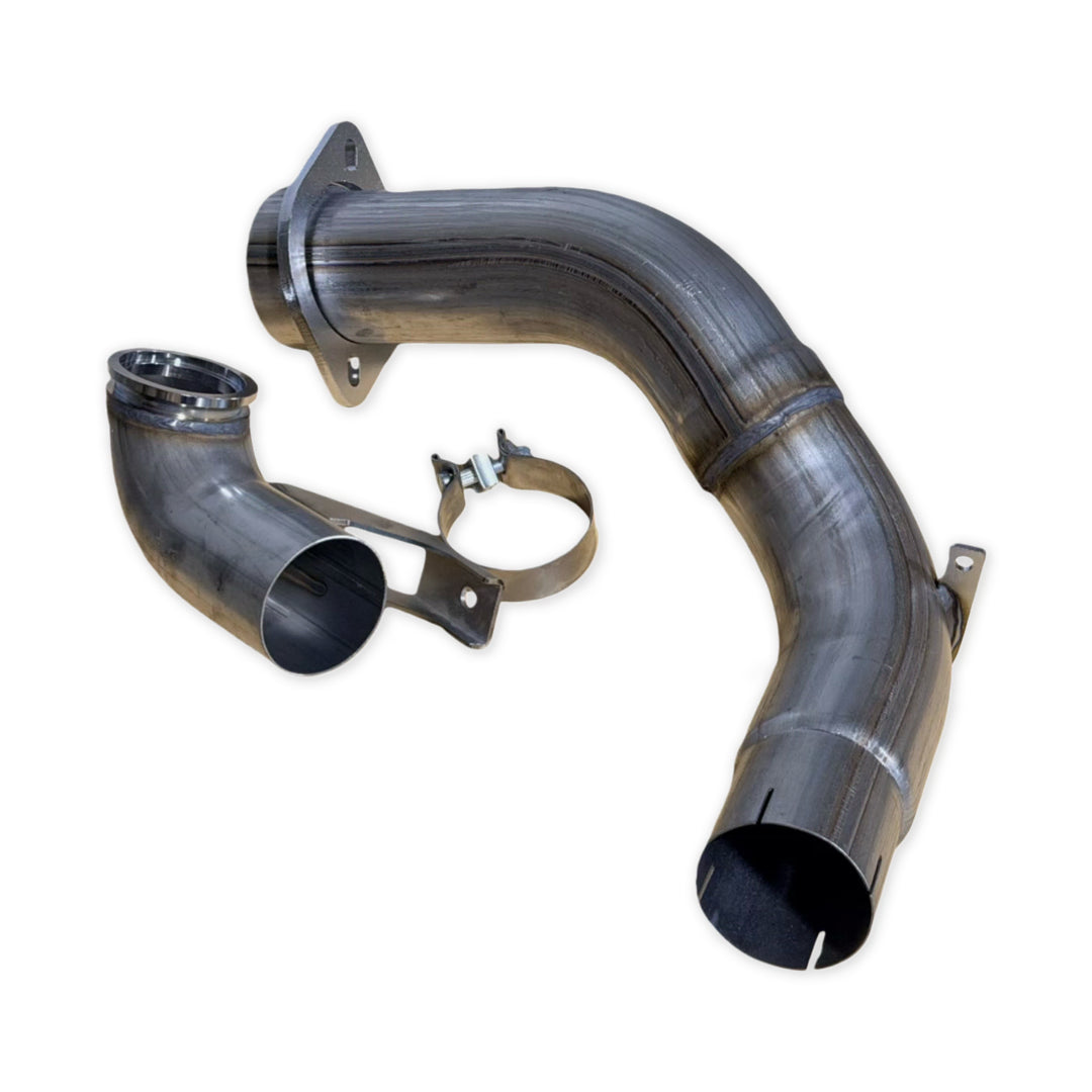 4" Turbo Exhaust Pipe Tube For Ford F250 F350 F450