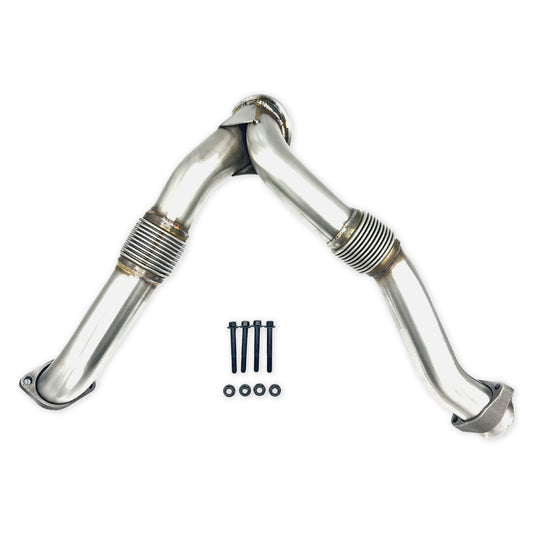 One-Piece Bellowed Up Pipe for 1999.5–2003 Ford 7.