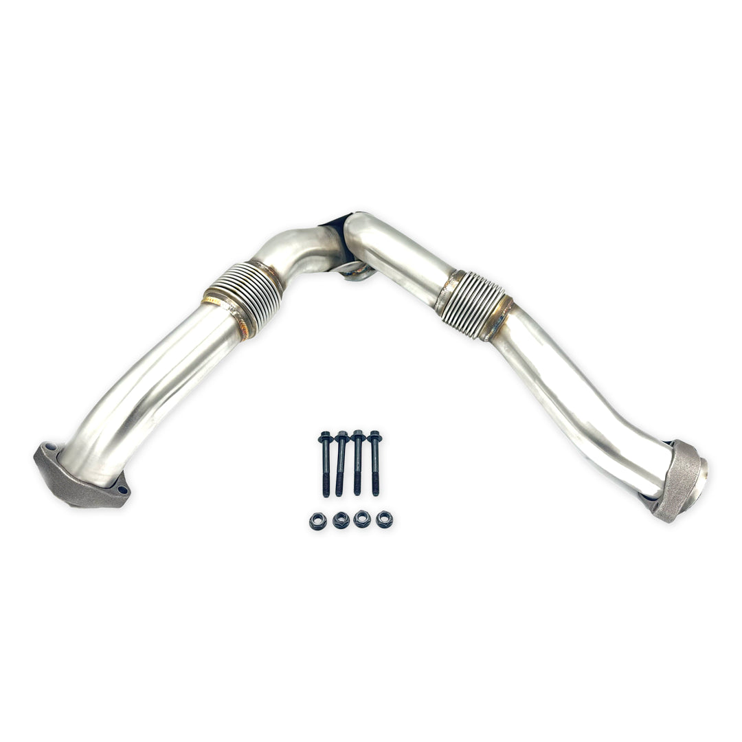 One-Piece Bellowed Up Pipe for 1999.5–2003 Ford 7.