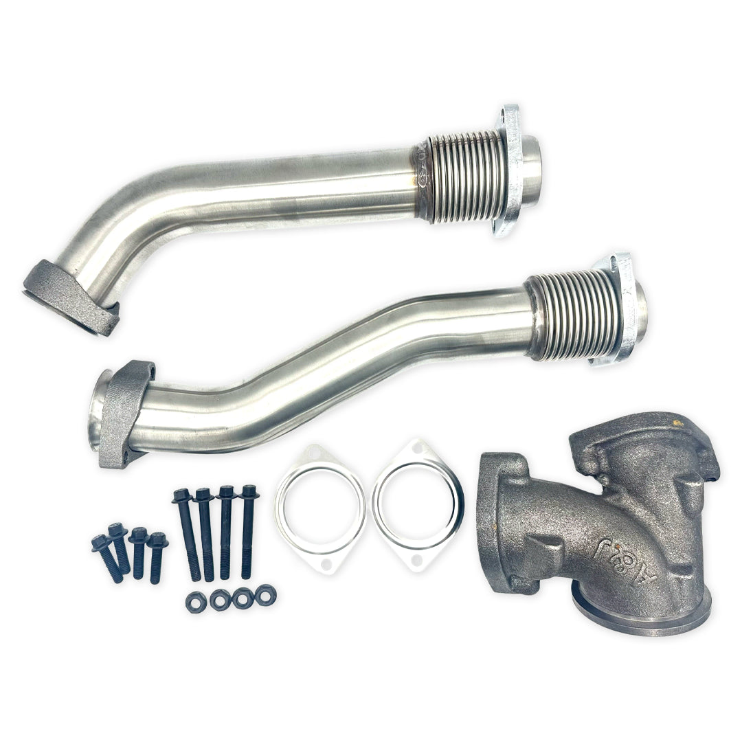 Non-EBP Turbo Pedestal & Bellowed Up Pipe Kit for 