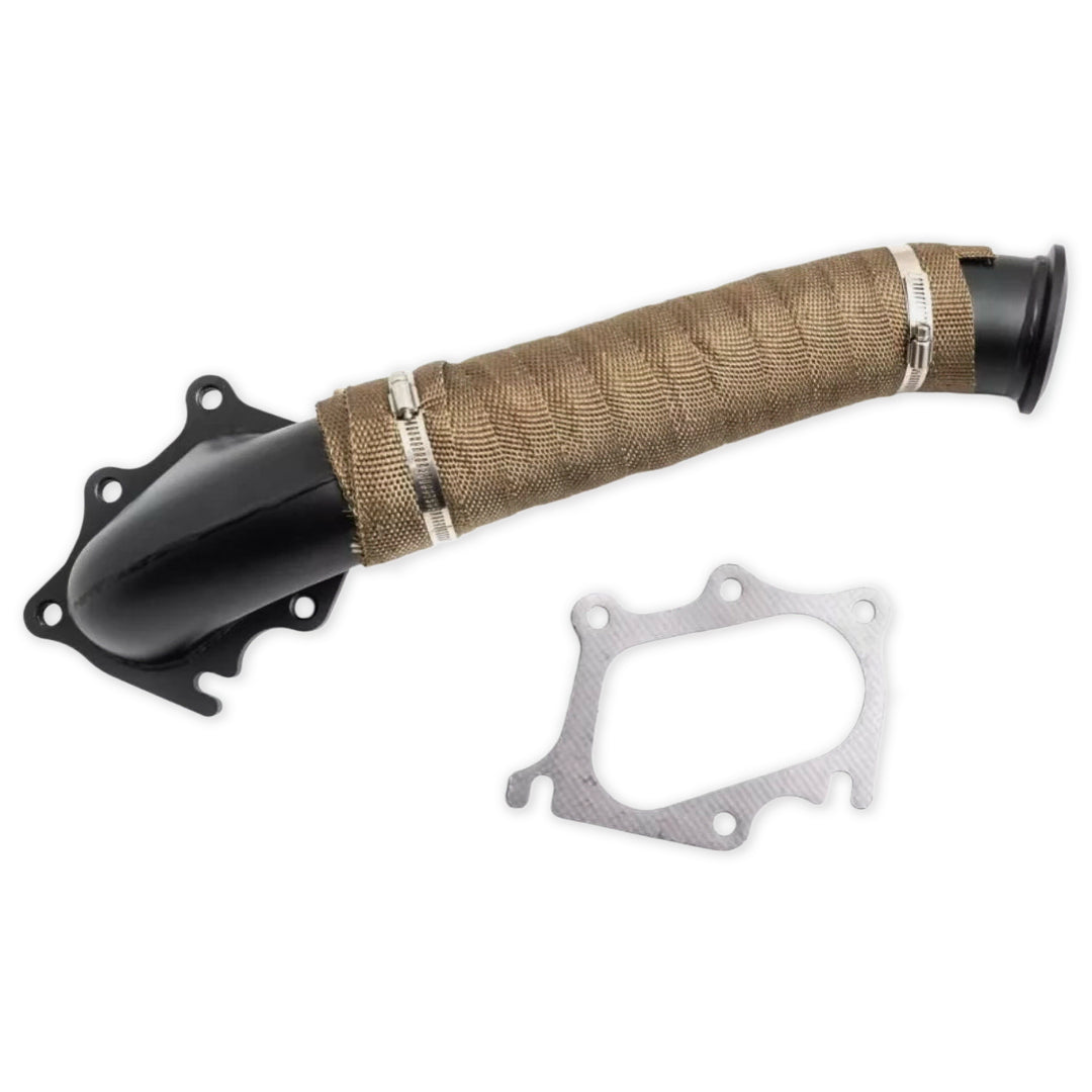 High Flow 3" Turbo Exhaust Pipe For 2001-2004 Chev