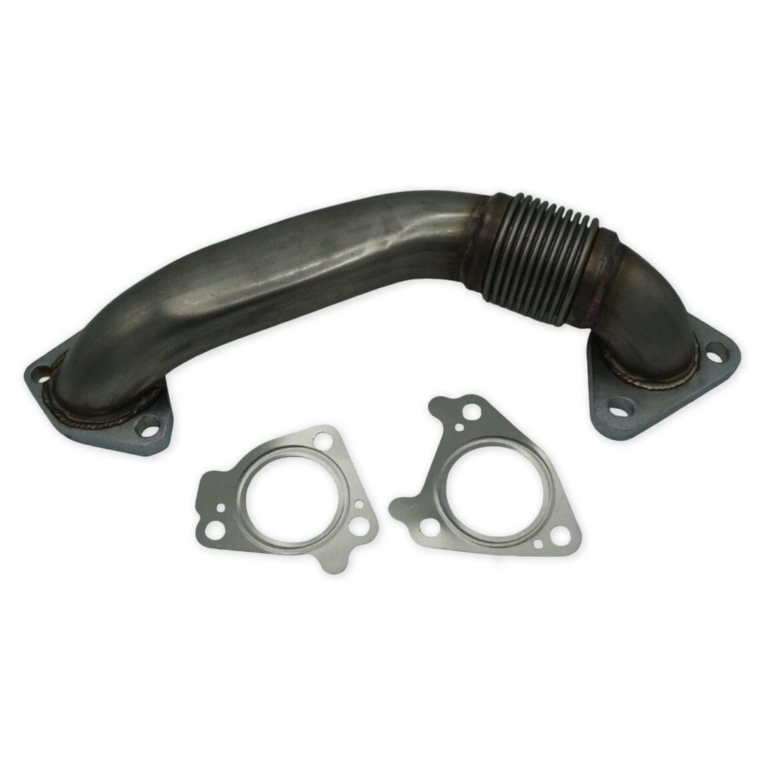 6.6L Duramax Heavy Duty Upgraded 304SS Up Pipes W/