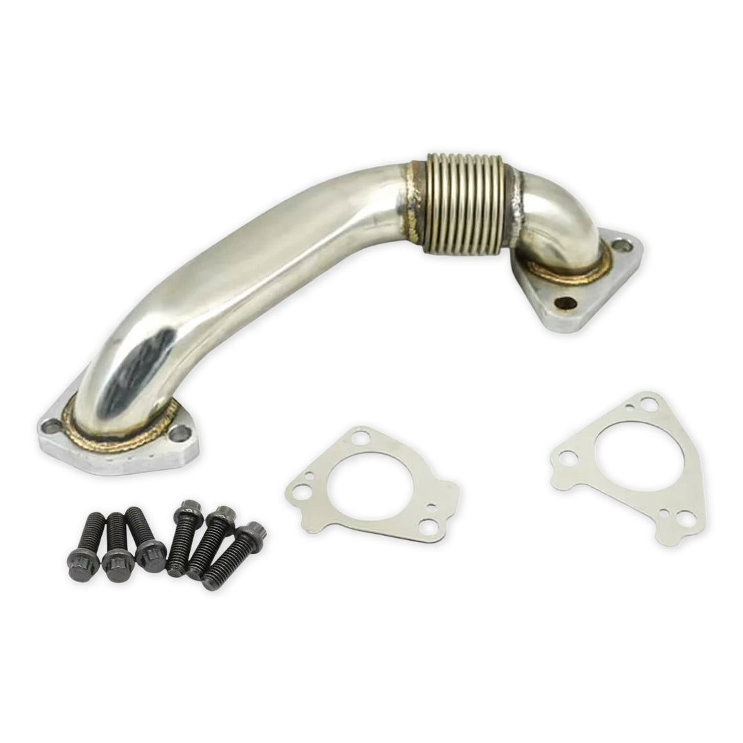 6.6L Duramax Heavy Duty Upgraded 304SS Up Pipes W/