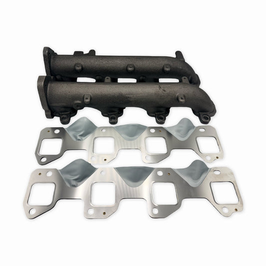 High Flow Exhaust Manifold for 2017–2025 Chevy GMC 6.6L Duramax L5P Diesel