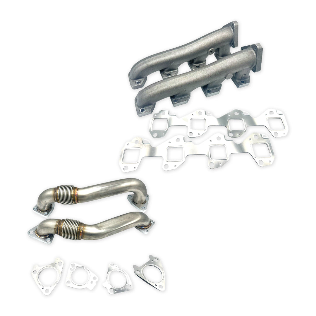 High Flow Exhaust Manifolds & Up Pipes for 01-04 C