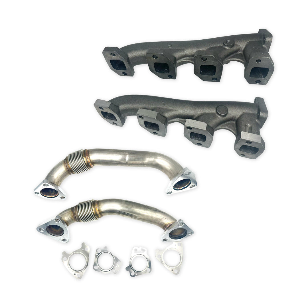 High Flow Exhaust Manifolds & Up Pipes for 01-04 C