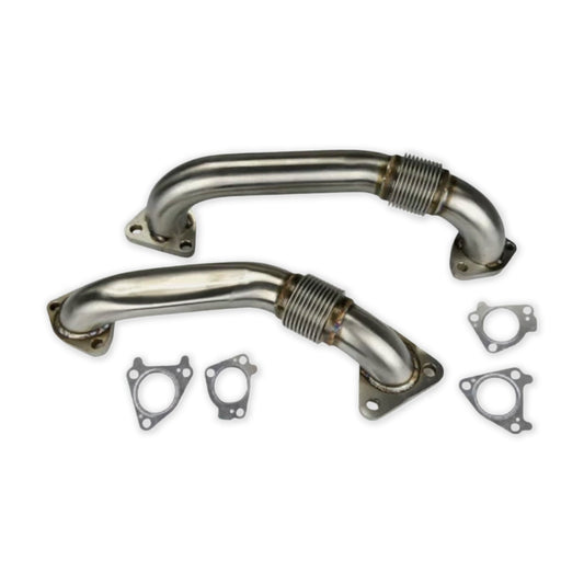 HIGH FLOW Up Pipes for CAST RACE Manifold 01-04 Ch