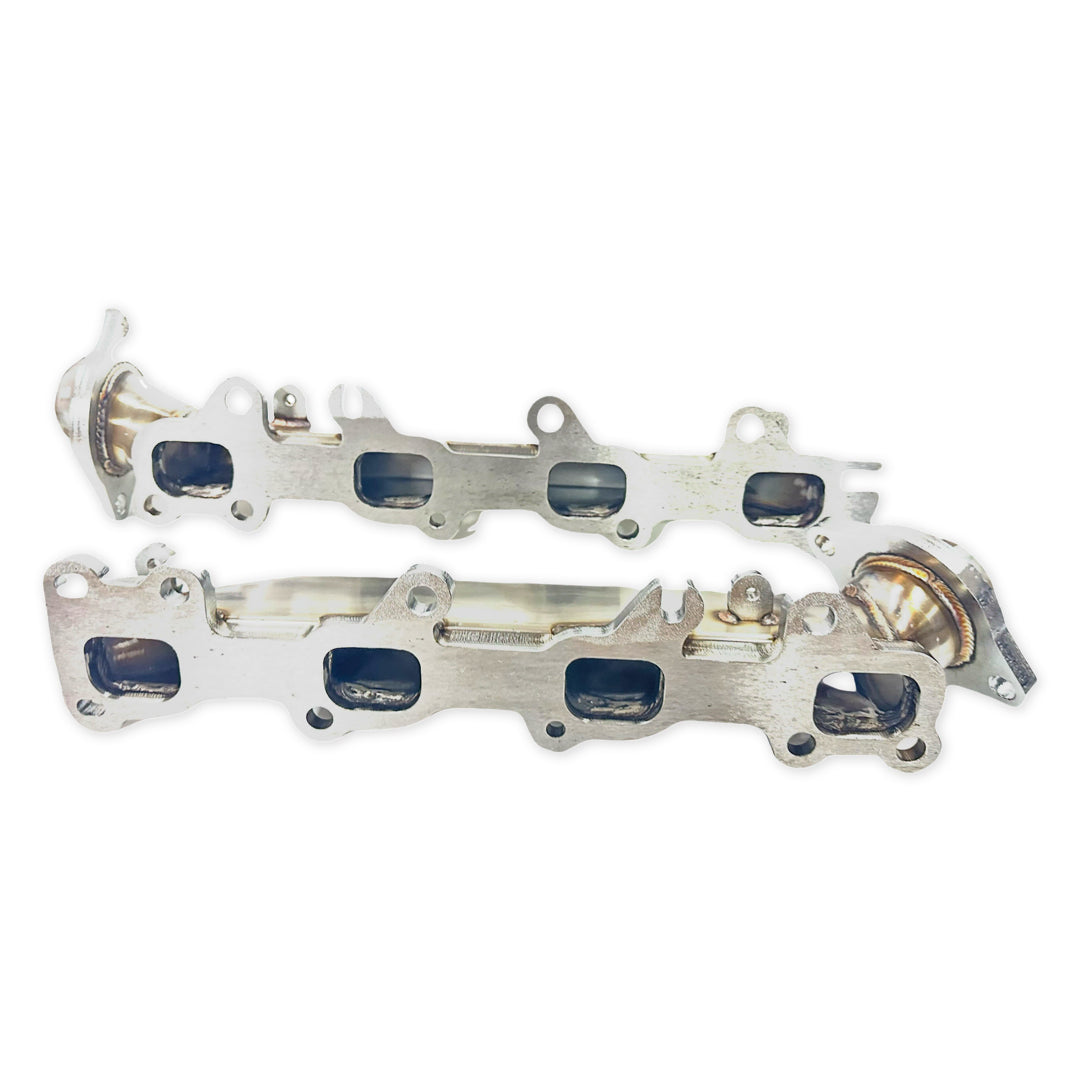 High Flow SS Exhaust Manifold Kit for 2009–24 Dodge Ram 1500 2500 3500 5.7 HEMI
