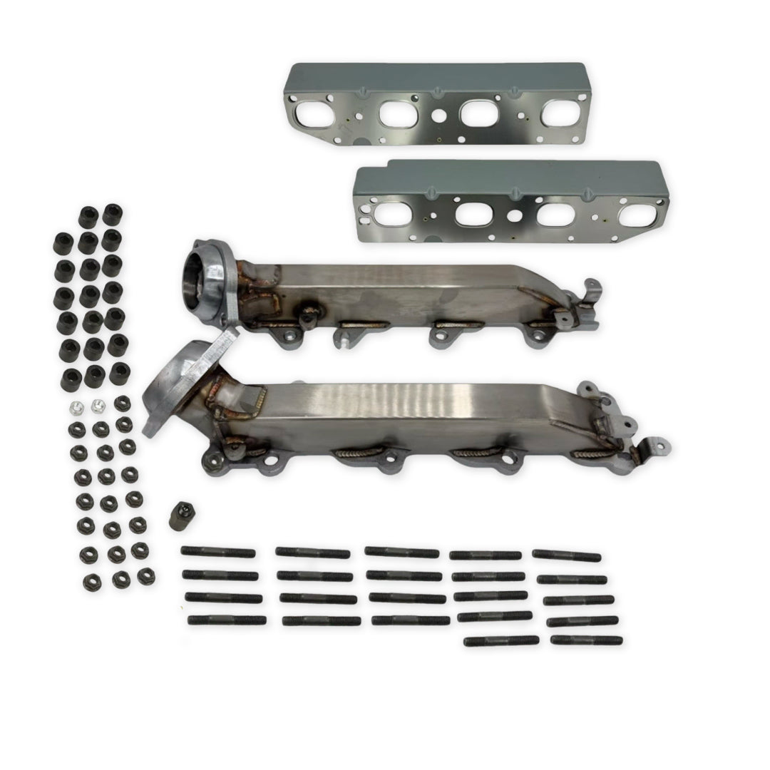 Upgraded Stainless Exhaust Manifold Kit 2019–2024 Ram 1500 2500 3500 5.7 HEMI