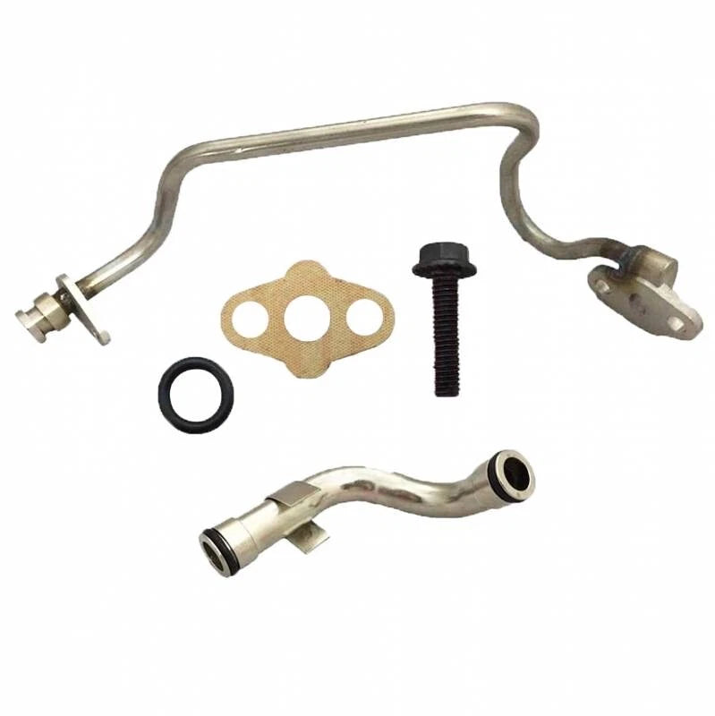 Turbo Oil Line Update Kit, Ford (2003-10) 6.0L Power Stroke Diesel | Performance Parts Factory